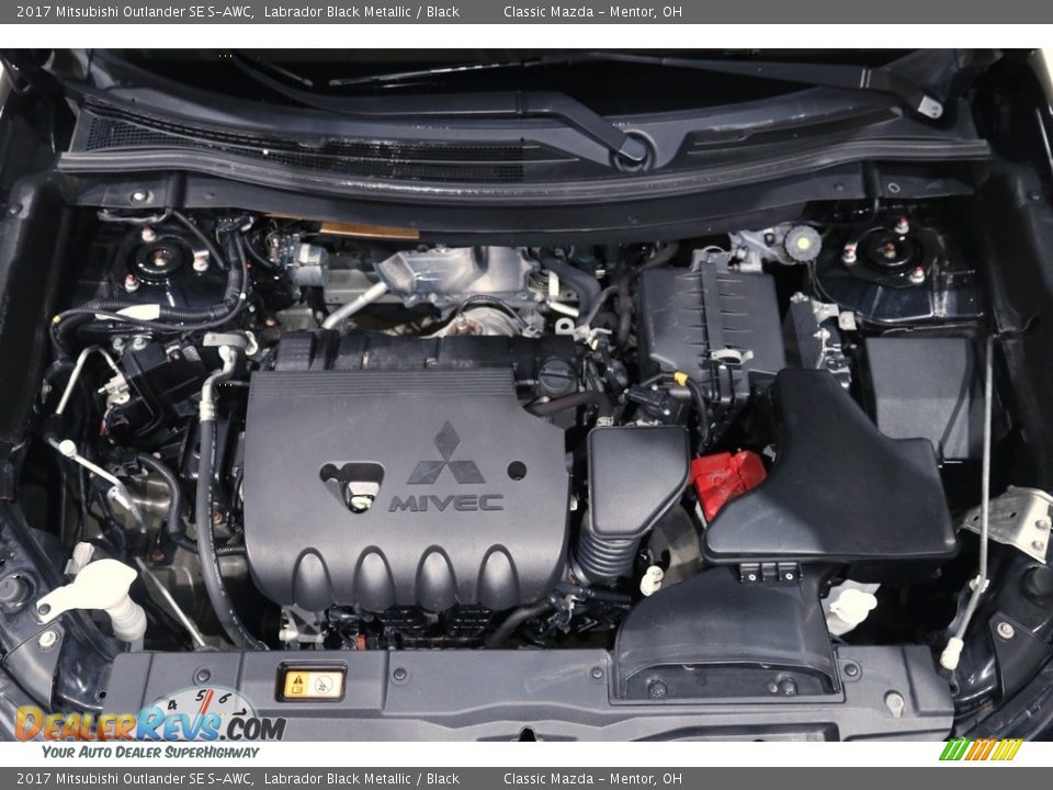 2017 Mitsubishi Outlander SE S-AWC 2.4 Liter DOHC 16-Valve MIVEC 4 Cylinder Engine Photo #19