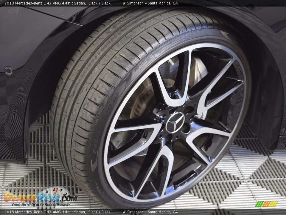 2018 Mercedes-Benz E 43 AMG 4Matic Sedan Black / Black Photo #32