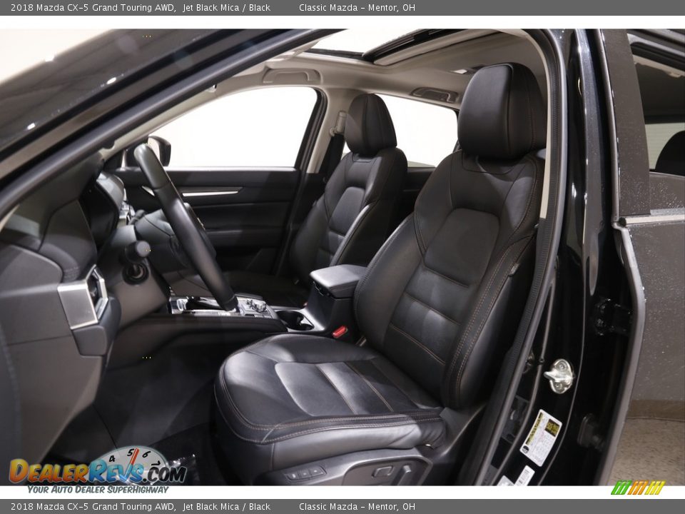 2018 Mazda CX-5 Grand Touring AWD Jet Black Mica / Black Photo #5