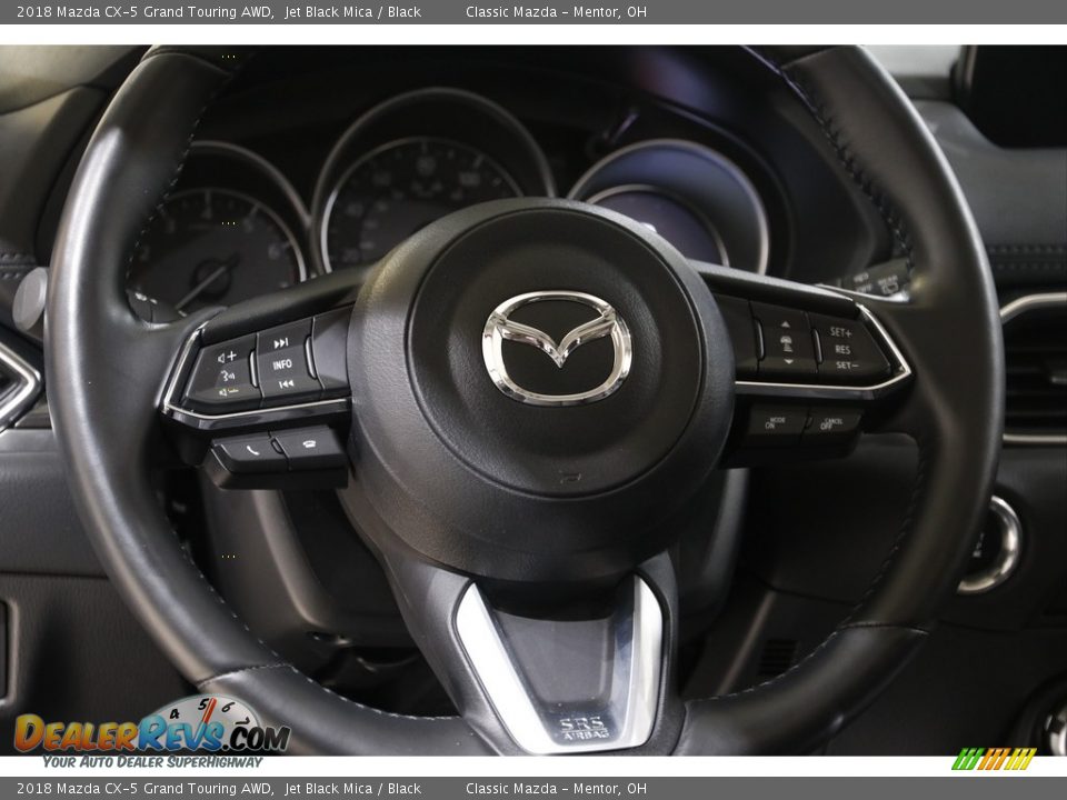 2018 Mazda CX-5 Grand Touring AWD Jet Black Mica / Black Photo #7
