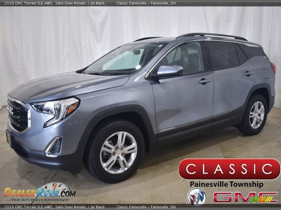 2019 GMC Terrain SLE AWD Satin Steel Metallic / Jet Black Photo #1