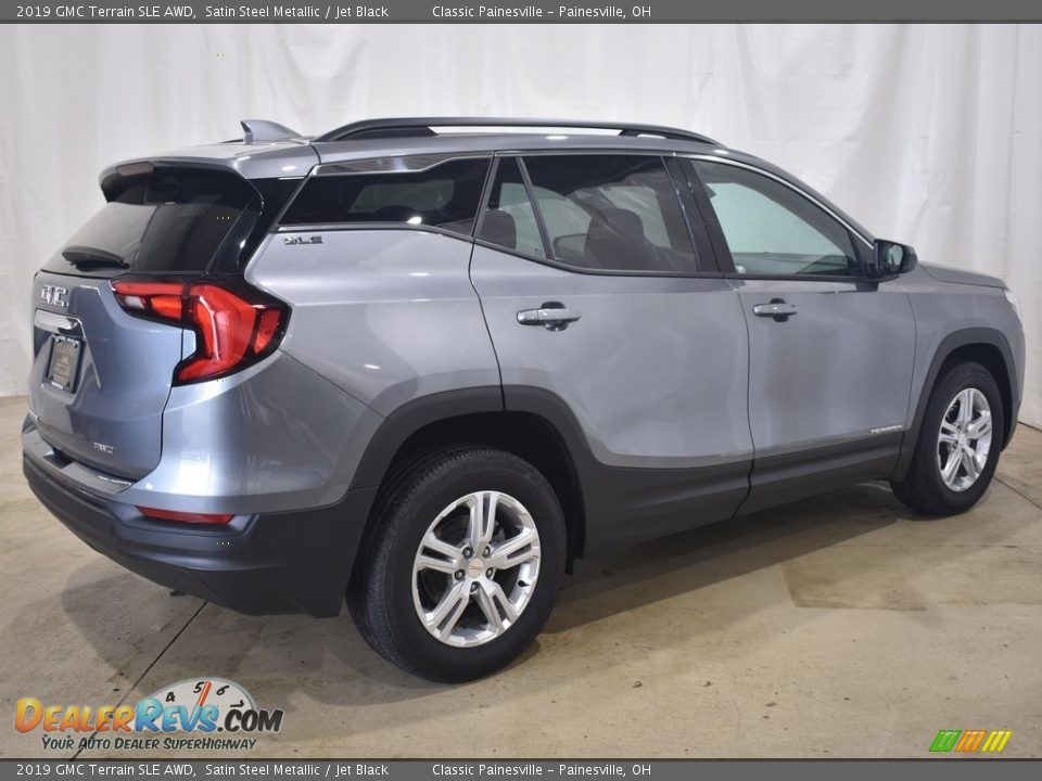 2019 GMC Terrain SLE AWD Satin Steel Metallic / Jet Black Photo #2