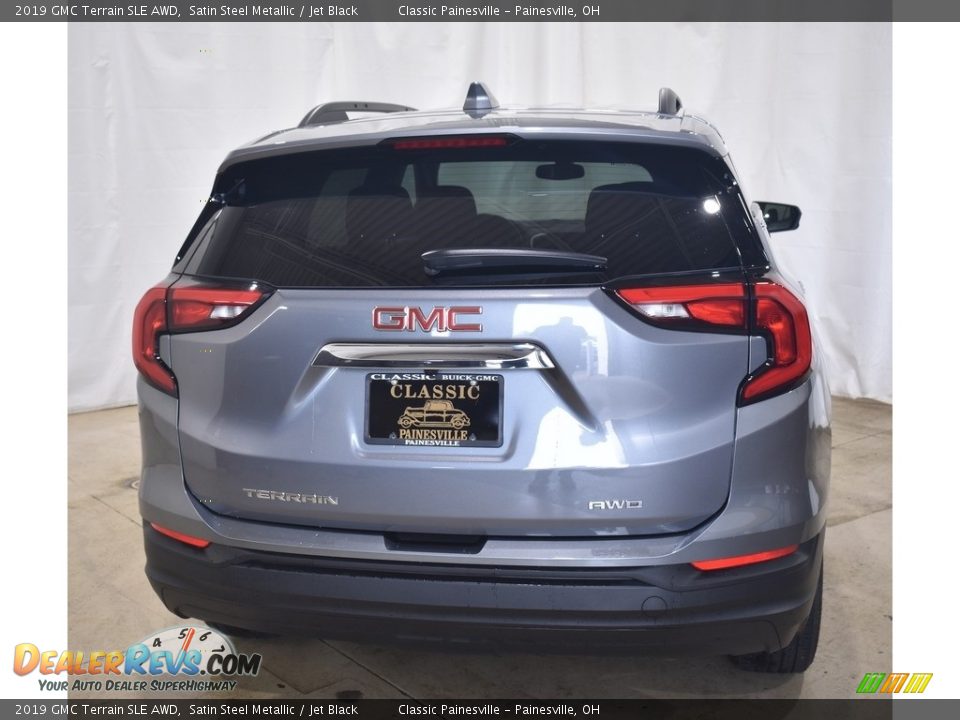 2019 GMC Terrain SLE AWD Satin Steel Metallic / Jet Black Photo #3