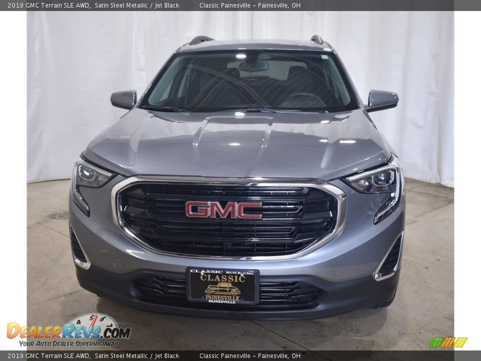 2019 GMC Terrain SLE AWD Satin Steel Metallic / Jet Black Photo #4