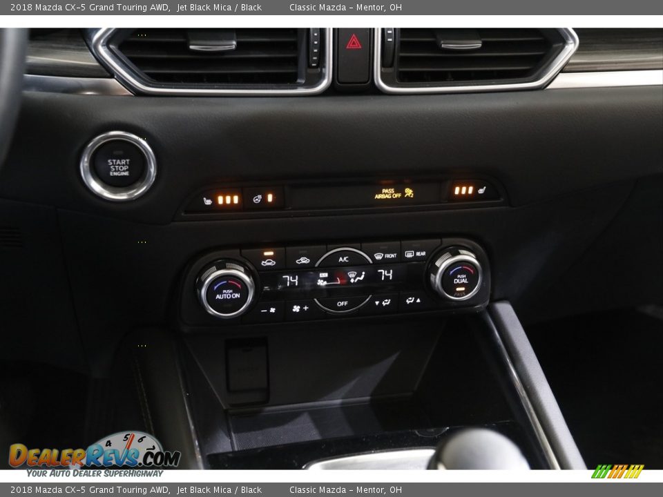 2018 Mazda CX-5 Grand Touring AWD Jet Black Mica / Black Photo #11