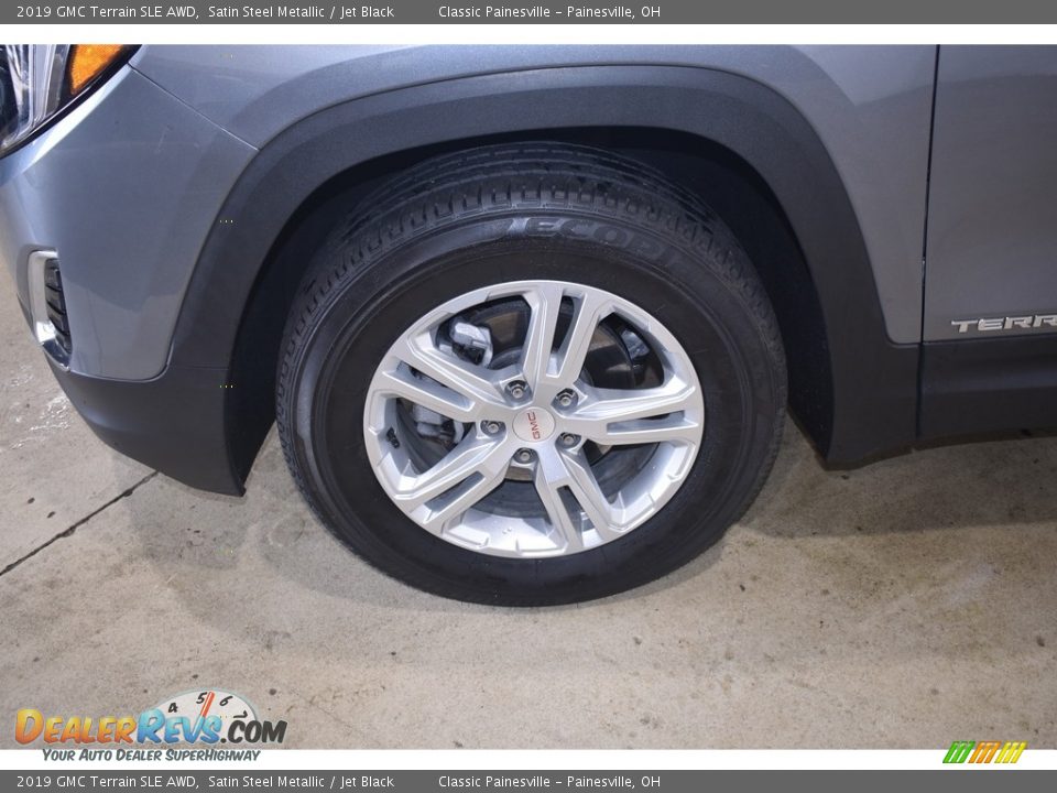 2019 GMC Terrain SLE AWD Satin Steel Metallic / Jet Black Photo #5