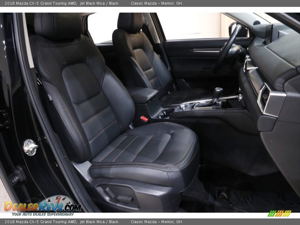 2018 Mazda CX-5 Grand Touring AWD Jet Black Mica / Black Photo #13