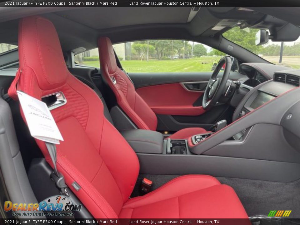 Mars Red Interior - 2021 Jaguar F-TYPE P300 Coupe Photo #3