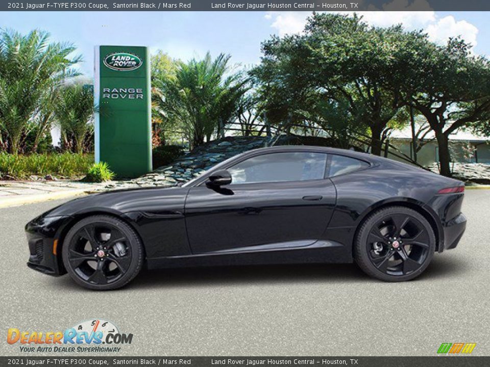 Santorini Black 2021 Jaguar F-TYPE P300 Coupe Photo #6