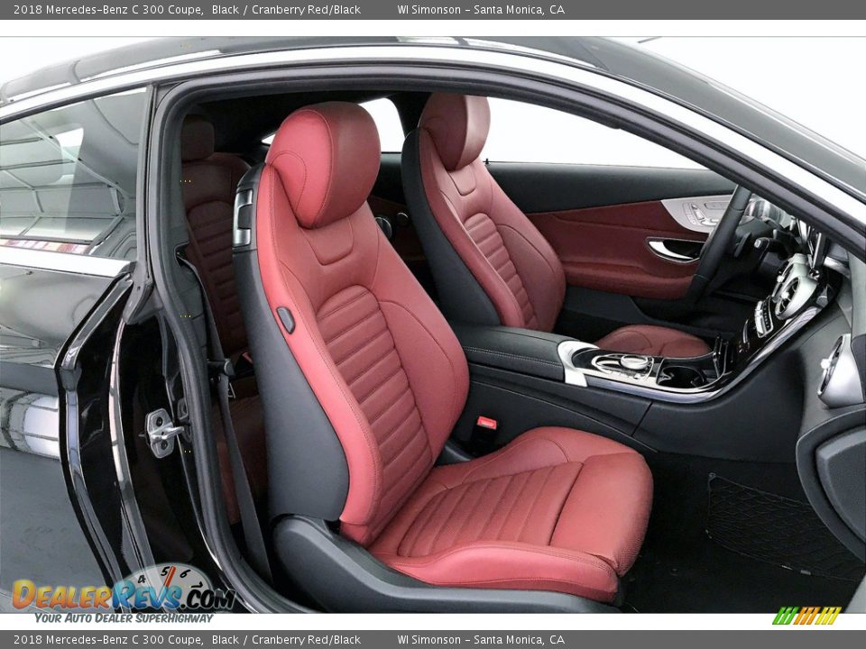 Front Seat of 2018 Mercedes-Benz C 300 Coupe Photo #6