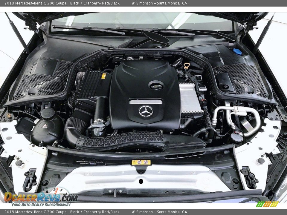 2018 Mercedes-Benz C 300 Coupe 2.0 Liter Turbocharged DOHC 16-Valve VVT 4 Cylinder Engine Photo #9