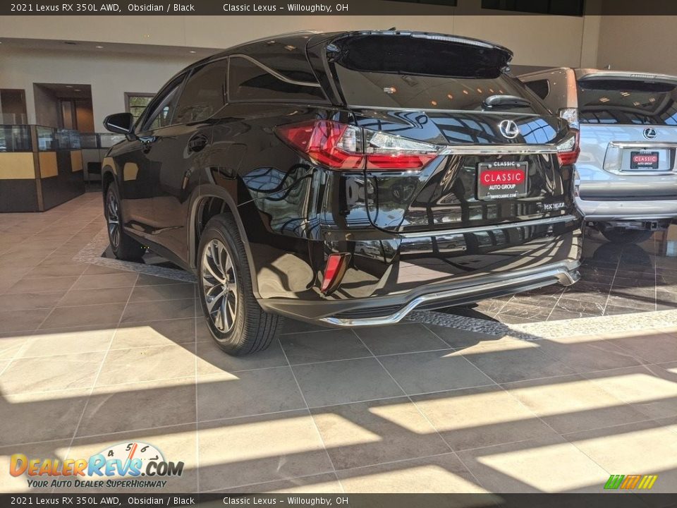 2021 Lexus RX 350L AWD Obsidian / Black Photo #4