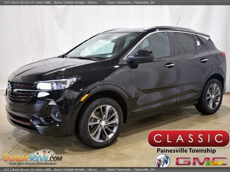 2021 Buick Encore GX Select AWD Ebony Twilight Metallic / Ebony Photo #1