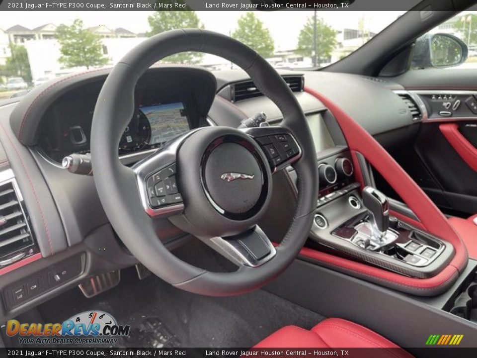 2021 Jaguar F-TYPE P300 Coupe Steering Wheel Photo #26