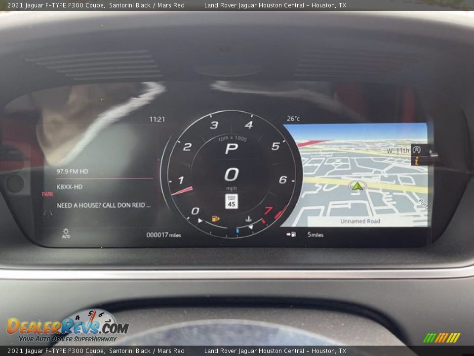 2021 Jaguar F-TYPE P300 Coupe Gauges Photo #27