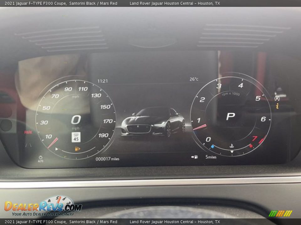 2021 Jaguar F-TYPE P300 Coupe Gauges Photo #28