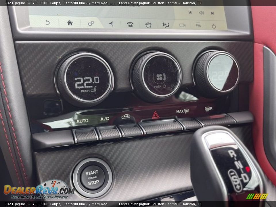 Controls of 2021 Jaguar F-TYPE P300 Coupe Photo #30
