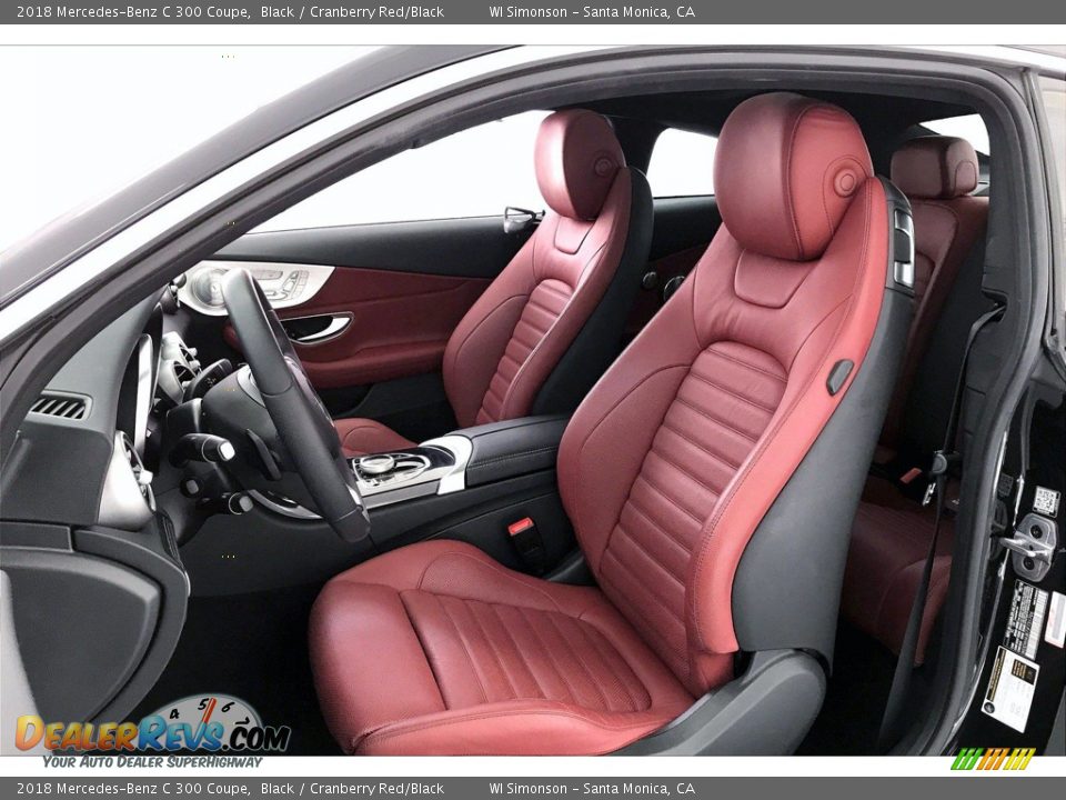 Front Seat of 2018 Mercedes-Benz C 300 Coupe Photo #18