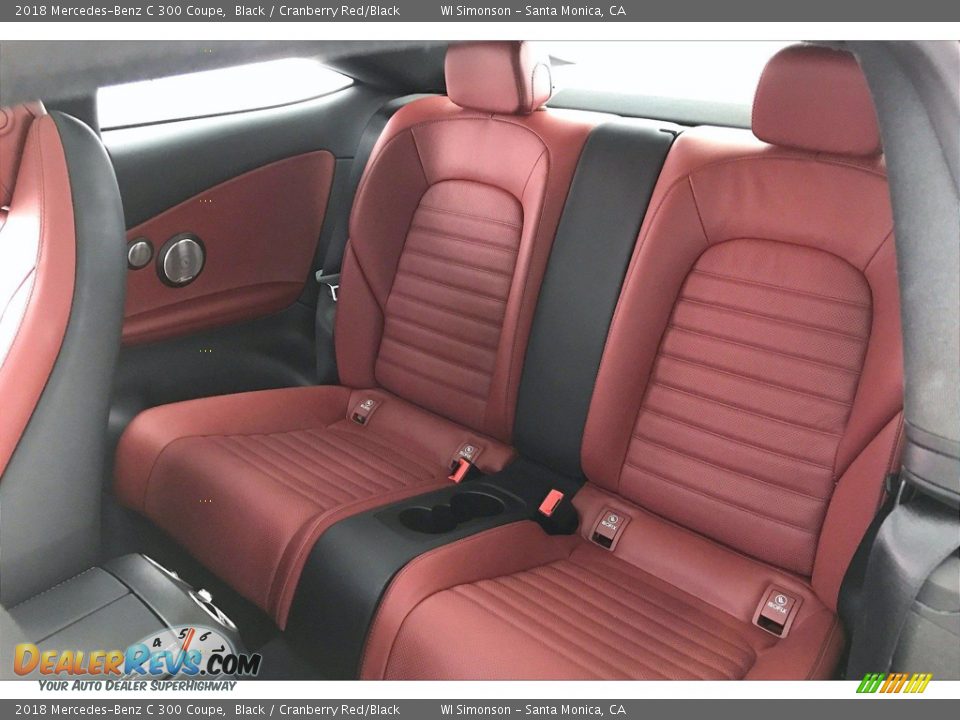 Rear Seat of 2018 Mercedes-Benz C 300 Coupe Photo #20