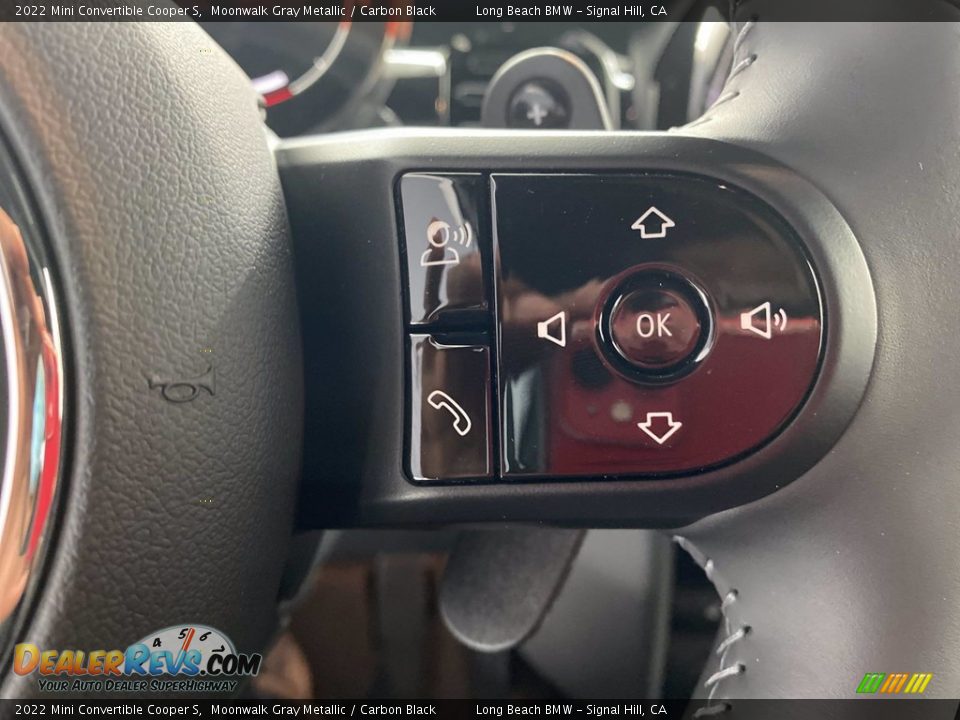 2022 Mini Convertible Cooper S Steering Wheel Photo #16