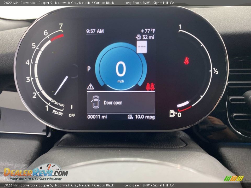 2022 Mini Convertible Cooper S Gauges Photo #17