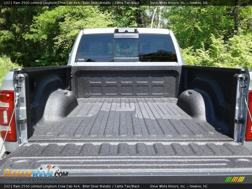 2021 Ram 2500 Limited Longhorn Crew Cab 4x4 Billet Silver Metallic / Cattle Tan/Black Photo #9