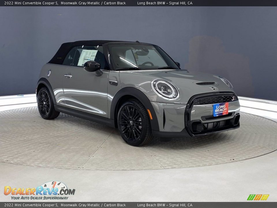 Front 3/4 View of 2022 Mini Convertible Cooper S Photo #25