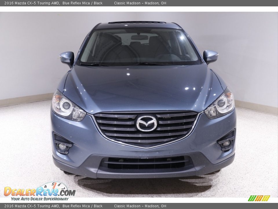 2016 Mazda CX-5 Touring AWD Blue Reflex Mica / Black Photo #2