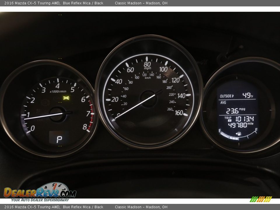2016 Mazda CX-5 Touring AWD Blue Reflex Mica / Black Photo #8