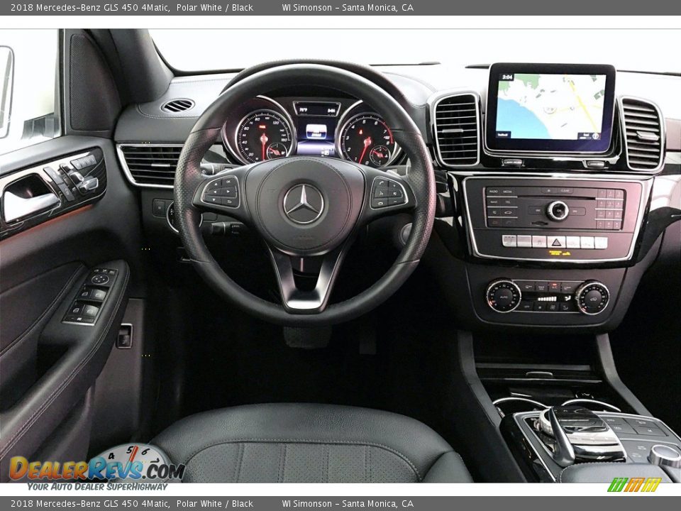 Dashboard of 2018 Mercedes-Benz GLS 450 4Matic Photo #4