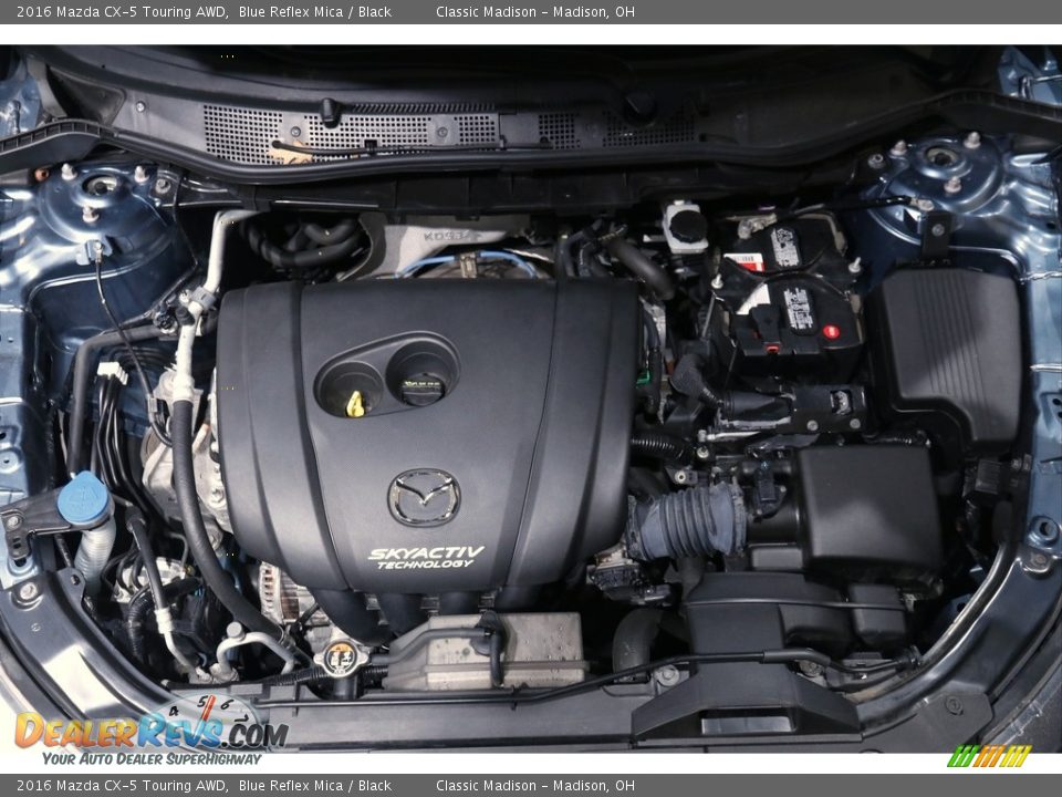 2016 Mazda CX-5 Touring AWD Blue Reflex Mica / Black Photo #16
