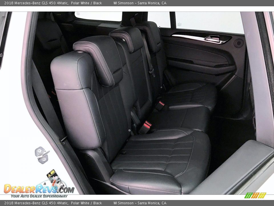 Rear Seat of 2018 Mercedes-Benz GLS 450 4Matic Photo #19