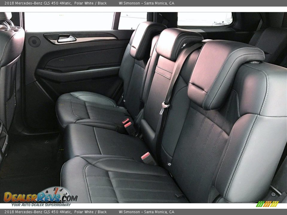 Rear Seat of 2018 Mercedes-Benz GLS 450 4Matic Photo #20