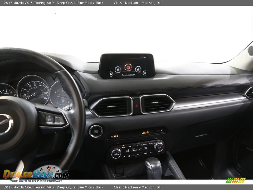 2017 Mazda CX-5 Touring AWD Deep Crystal Blue Mica / Black Photo #9