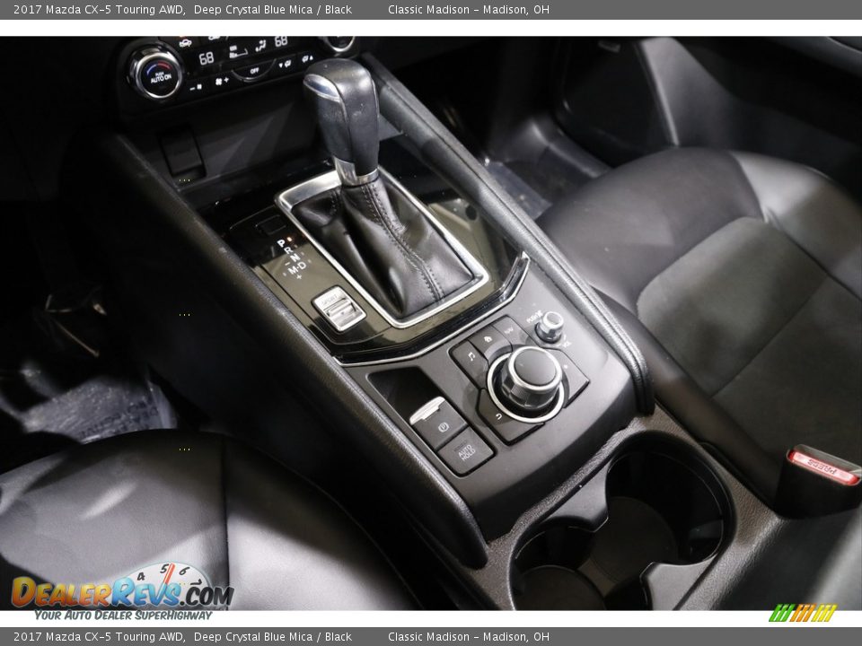 2017 Mazda CX-5 Touring AWD Deep Crystal Blue Mica / Black Photo #12
