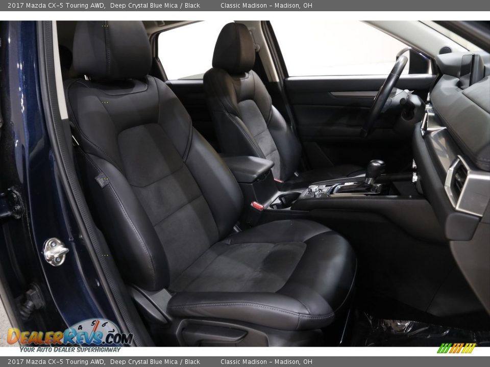 2017 Mazda CX-5 Touring AWD Deep Crystal Blue Mica / Black Photo #13