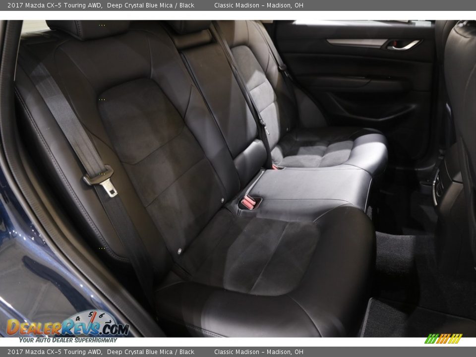 2017 Mazda CX-5 Touring AWD Deep Crystal Blue Mica / Black Photo #14