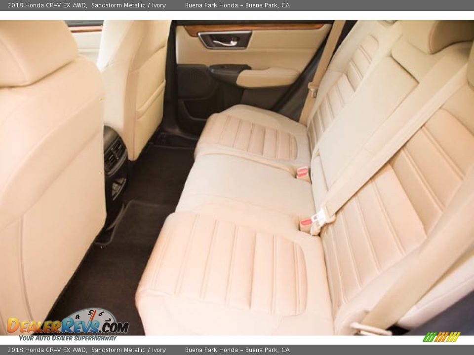 2018 Honda CR-V EX AWD Sandstorm Metallic / Ivory Photo #4