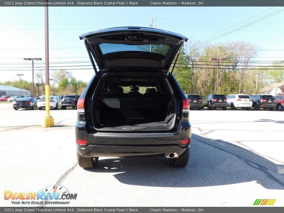 2021 Jeep Grand Cherokee Limited 4x4 Diamond Black Crystal Pearl / Black Photo #5