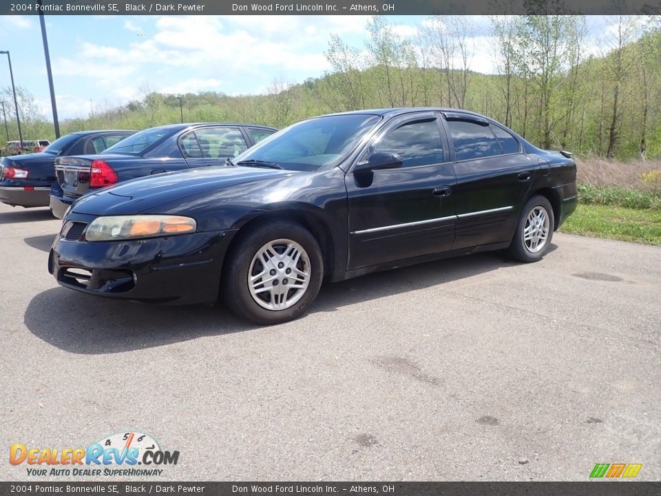 2004 Pontiac Bonneville SE Black / Dark Pewter Photo #7