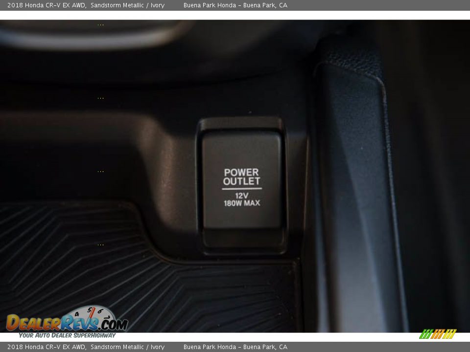 2018 Honda CR-V EX AWD Sandstorm Metallic / Ivory Photo #14