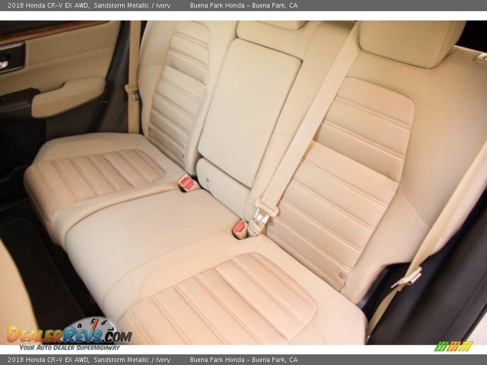 2018 Honda CR-V EX AWD Sandstorm Metallic / Ivory Photo #19