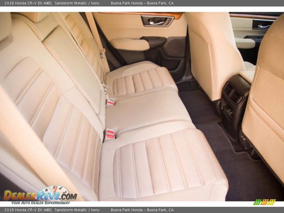 2018 Honda CR-V EX AWD Sandstorm Metallic / Ivory Photo #21