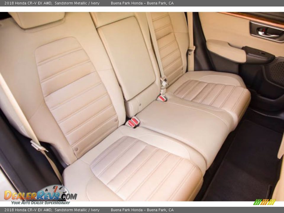 2018 Honda CR-V EX AWD Sandstorm Metallic / Ivory Photo #22