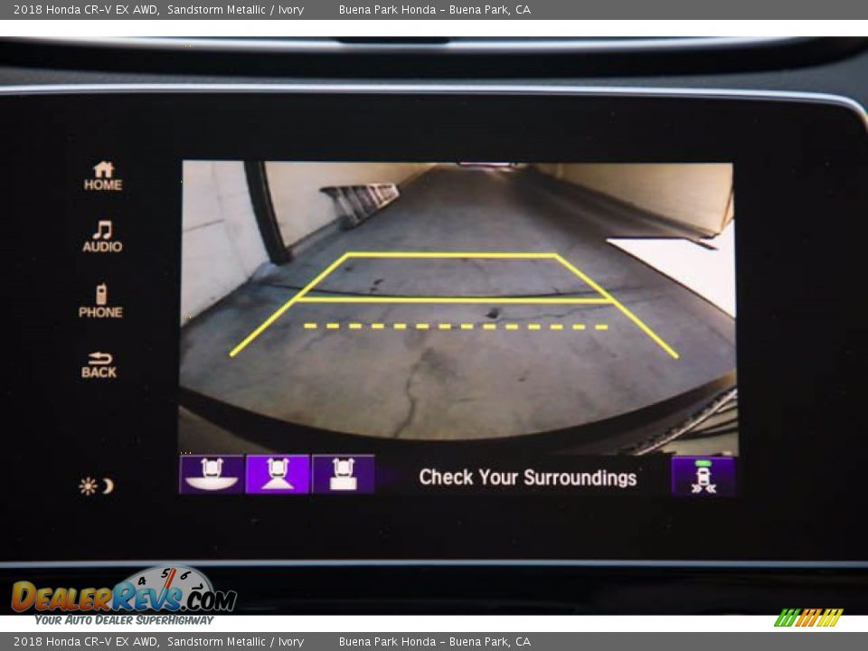 2018 Honda CR-V EX AWD Sandstorm Metallic / Ivory Photo #26