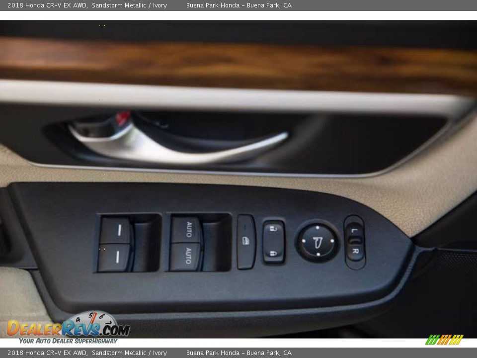 2018 Honda CR-V EX AWD Sandstorm Metallic / Ivory Photo #29