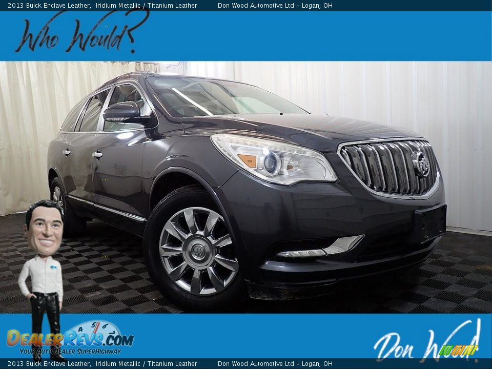 2013 Buick Enclave Leather Iridium Metallic / Titanium Leather Photo #1