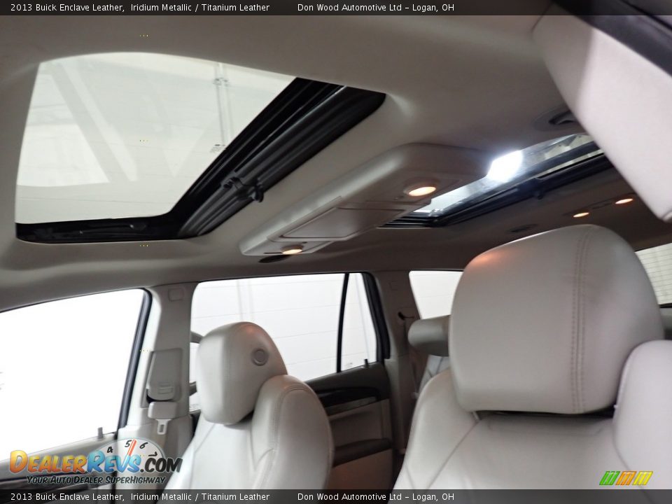 2013 Buick Enclave Leather Iridium Metallic / Titanium Leather Photo #2