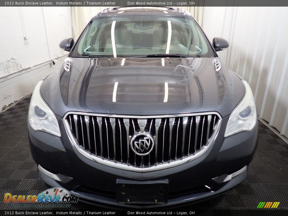 2013 Buick Enclave Leather Iridium Metallic / Titanium Leather Photo #7