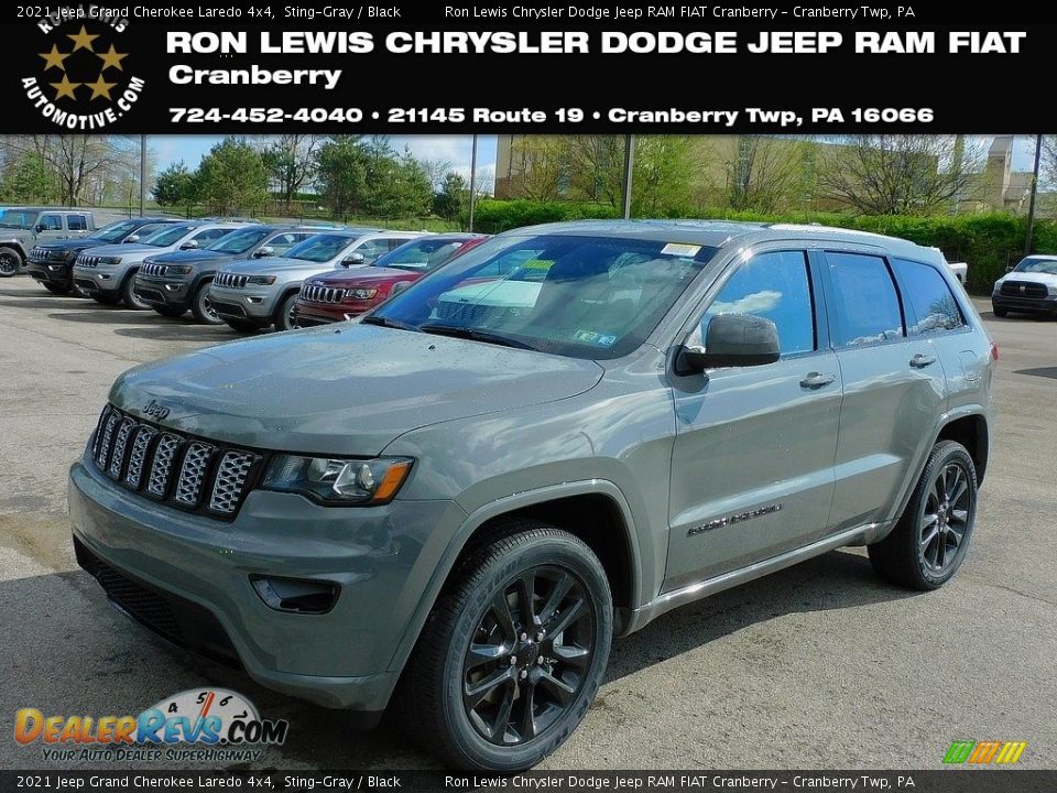 2021 Jeep Grand Cherokee Laredo 4x4 Sting-Gray / Black Photo #1